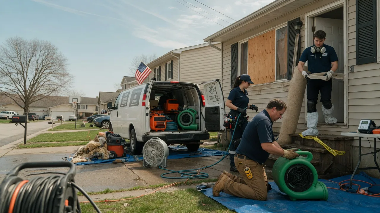 Water Damage Restoration in Whittemore, MI near me